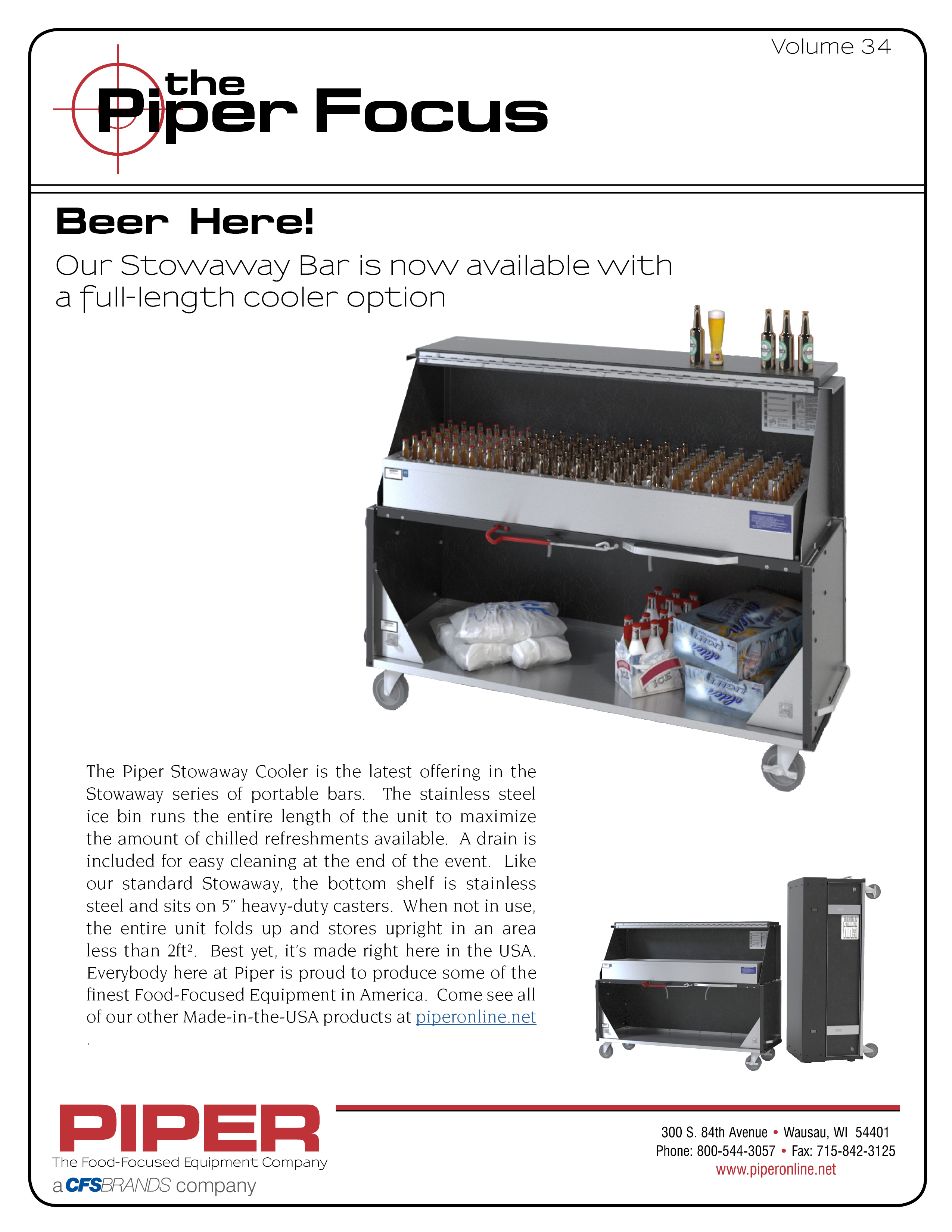 Piper Focus  - Beer Here